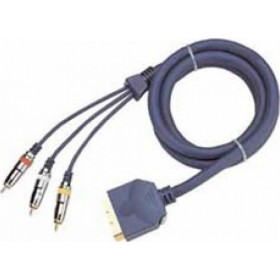 Cable Scart male - Composite male 1.5m (SC8911) Cable Scart male - Composite male 1.5m (SC8911)