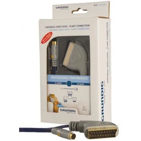 Grundig Cable Scart male - S-Video male 5m (42166665) Grundig Cable Scart male - S-Video male 5m (42166665)