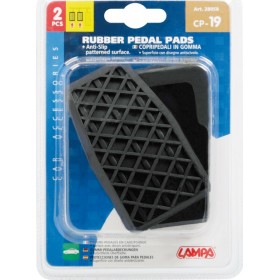 Lampa CP-19 Σετ Πεταλιέρες Αντιολισθητικές Αυτοκινήτου για Fiat / Jeep από Λάστιχο Μαύρες 2τμχΚωδικός: 28058  Lampa CP-19 Σετ Πεταλιέρες Αντιολισθητικές Αυτοκινήτου για Fiat / Jeep από Λάστιχο Μαύρες 2τμχΚωδικός: 28058