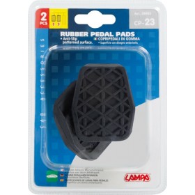 Lampa CP-23 Σετ Πεταλιέρες Αντιολισθητικές Αυτοκινήτου για Volvo από Λάστιχο Μαύρες 2τμχΚωδικός: 28062  Lampa CP-23 Σετ Πεταλιέρες Αντιολισθητικές Αυτοκινήτου για Volvo από Λάστιχο Μαύρες 2τμχΚωδικός: 28062