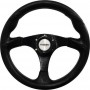 Simoni Racing Barchetta Evo Οικολογικό Δέρμα 320mm ΜαύροΚωδικός: SRBPU320N 