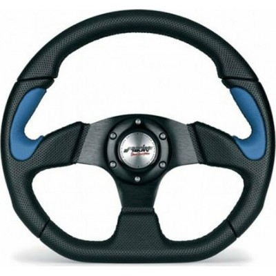 Simoni Racing Polypelle Χ2 Δέρμα 330mm Μαύρο/ΜπλεΚωδικός: SRX2330PUN/PA 