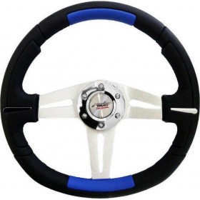 Simoni Racing Apogee Λείο Δέρμα 350mm Μαύρο/ΜπλέΚωδικός: SRAPG350/PA 