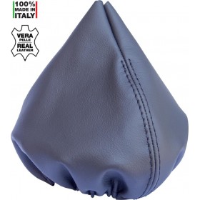 Simoni Racing Φούσκα Ταχυτήτων Μαρκέ Δερματίνη Μαύρο για Fiat 500Κωδικός: SRCU500N 