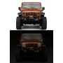 GloboStar DRL Πορτοκαλί και Ψυχρό Λευκό για Jeep Wrangler 7'' 12V 160W 2τμχ