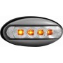 Dectane Φλας LED για Peugeot 206 / 207 Silver/Clear 2τμχΚωδικός: FLA-DSP01LSC 