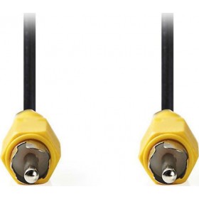 Nedis Cable Composite male - Composite male 10m (CVGP24100BK100)