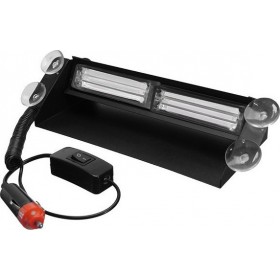 GloboStar Φώτα Αστυνομίας LED 10-30V - ΜπλεΚωδικός: 34314 