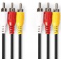 Nedis Cable Composite male - Composite female / Composite male 1.5m (CVGB24300BK15)
