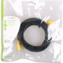 Nedis Cable Composite male - Composite male 5m (CVGP24100BK50)