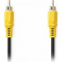 Nedis Cable Composite male - Composite male 5m (CVGP24100BK50)