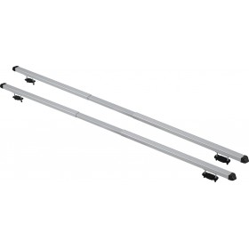 K39 Μπάρες Οροφής Αλουμινίου Τηλεσκοπικές Rapid Universal 85-135cm για Αυτοκίνητα με Εργοστασιακές Παράλληλες Μπάρες (Σετ χωρίς 