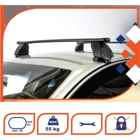 K39 Μπάρες Οροφής Ατσάλινες K1 Pro 130εκ. (Σετ χωρίς πόδια)Κωδικός: K39-BSP130 