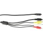 Sony AV Cable 2x S-Video - 2x RCA Audio - RCA Video male 1.5m (VMC-15FS)