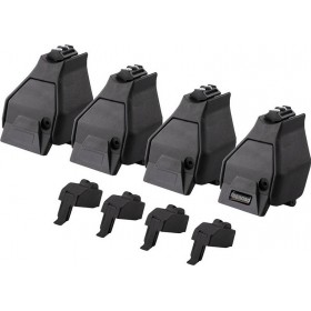 Menabo Καπάκια για Standard Άκρα-Πόδια Fixg-Fixfp για Μπάρες Tema/Tema Alu 4τμχΚωδικός: 3360/MB 