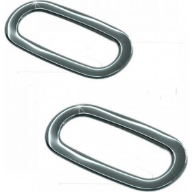 S-dizayn Δαχτυλίδι Φλας Χρώμιο για Fiat Grande Punto 2006+ 2τεμΚωδικός: 5807220/SD  S-dizayn Δαχτυλίδι Φλας Χρώμιο για Fiat Grande Punto 2006+ 2τεμΚωδικός: 5807220/SD