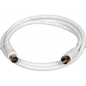 Lampa Satellite Cable F-Connector male - Coax male 1m (AM-L3910.3) Lampa Satellite Cable F-Connector male - Coax male 1m (AM-L3910.3)