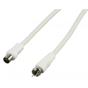 Coax Cable F-Connector male - Coaxial male 3m (CABLE-526/3)