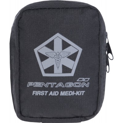 Pentagon K19029 Hippokrates First Aid Kit Black