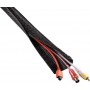 Powertech Cable Flex Wrap 1.8m Μαύρο