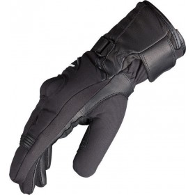 Nordcap Voras Γάντια Μηχανής Ανδρικά Χειμερινά Αδιάβροχα Συνθετικά Μαύρα