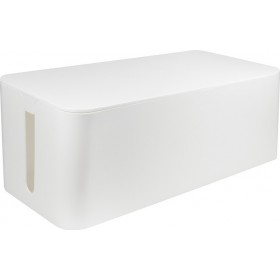 LogiLink Cable Management Box 407x157x133.5mm Cable Box Λευκό LogiLink Cable Management Box 407x157x133.5mm Cable Box Λευκό