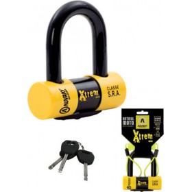 Auvray Πέταλο Μοτοσυκλέτας U Lock Xtrem Mini Auvray Πέταλο Μοτοσυκλέτας U Lock Xtrem Mini