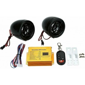LTC Audio Συναγερμός Μηχανής με Τηλεχειριστήριο & Σύστημα Ήχου 2x10watt MP3-Usb-Ράδιο 12VDCΚωδικός: ZL-868  LTC Audio Συναγερμός Μηχανής με Τηλεχειριστήριο & Σύστημα Ήχου 2x10watt MP3-Usb-Ράδιο 12VDCΚωδικός: ZL-868