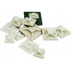 Blow Σετ Αυτοκόλλητα Στηρίγματα Λευκό 40x40mm Blow Σετ Αυτοκόλλητα Στηρίγματα Λευκό 40x40mm