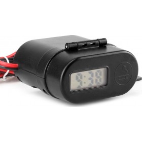 RH-H0105 Αδιάβροχος Φορτιστής Μοτοσυκλέτας με Θύρες: 2xUSB & 1xΑναπτήρα RH-H0105 Αδιάβροχος Φορτιστής Μοτοσυκλέτας με Θύρες: 2xUSB & 1xΑναπτήρα