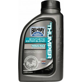 Bel-Ray Thumper Racing Synthetic Ester Blend 4T 15W-50 1lt Bel-Ray Thumper Racing Synthetic Ester Blend 4T 15W-50 1lt