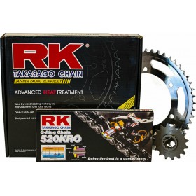 RK Σετ Γρανάζια Αλυσίδα (15-45-520KRO) για Yamaha XT 600Κωδικός: 11205350 