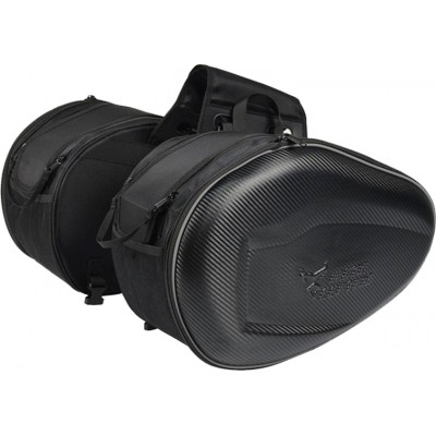 MotoCentric Σετ Πλαϊνές Βαλίτσες Μοτοσυκλέτας Saddle Bag Carbon 58ltΚωδικός: MC-0096 