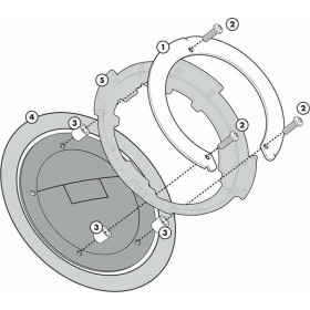 Givi Βάση Ρεζερβουάρ Tanklock Suzuki V-Strom 650 2004-2011/V-Strom 1000 2002-2011Κωδικός: BF10  Givi Βάση Ρεζερβουάρ Tanklock Suzuki V-Strom 650 2004-2011/V-Strom 1000 2002-2011Κωδικός: BF10