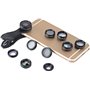 Apexel APL-DG10 Σετ Φακών Κάμερας ​Κινητών Fisheye / Telephoto / Wide Angle / Macro / Polarizer 15x 10τμχ