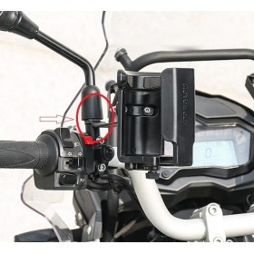 Motowolf Μεταλική Ποτηροθήκη Μηχανής Ρυθμιζόμενου ΜεγέθουςΚωδικός: 3518MDL 