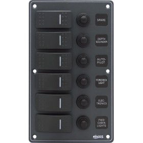 Eval Πίνακας Αδιάβροχος Αλουμινίου ( 8 Θέσεις)Κωδικός: 01200-8 