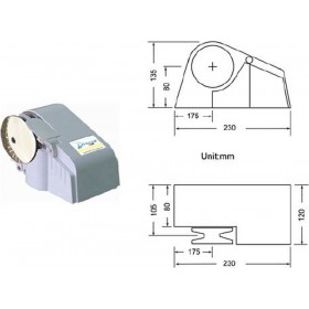 Eval Εργάτης Οριζόντιος για Σκάφος 4.5-6m 300WΚωδικός: 01861 