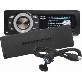 Eval Αδιάβροχο Stereo -Bluetooth Usb Siriusxm Marine