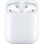 Apple AirPods με Ασύρματη Θήκη Φόρτισης (2019) Earbud Bluetooth Handsfree Λευκό