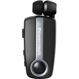Powertech Klipp In-ear Bluetooth Handsfree Ασημί Powertech Klipp In-ear Bluetooth Handsfree Ασημί