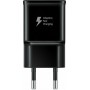 Samsung USB-A Wall Adapter Μαύρο (EP-TA20EBE Retail)