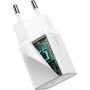 Baseus USB-C Wall Adapter 20W Λευκό (Super Si)