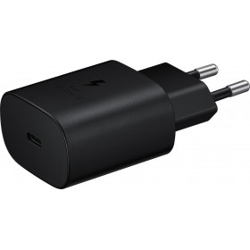 Samsung USB-C Wall Adapter Μαύρο (EP-TA800EB) (Bulk)