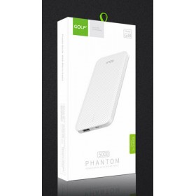 GOLF Phantom 5000mAh Λευκό GOLF Phantom 5000mAh Λευκό