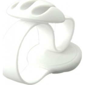 GRAB N GO Silicone Cable Holder Λευκό 1τμχ