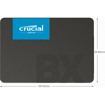 Crucial BX500 SSD 480GB 2.5''Κωδικός: CT480BX500SSD1