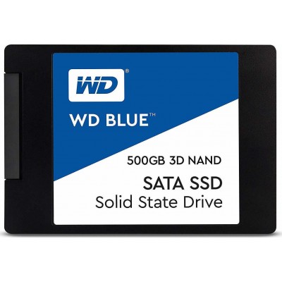 Western Digital Blue 3D SSD 500GB 2.5''Κωδικός: WDS500G2B0A 