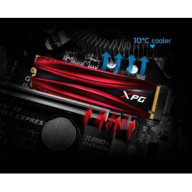 Adata XPG Gammix S11 Pro SSD 512GB M.2 NVMeΚωδικός: AGAMMIXS11P-512GT-C 