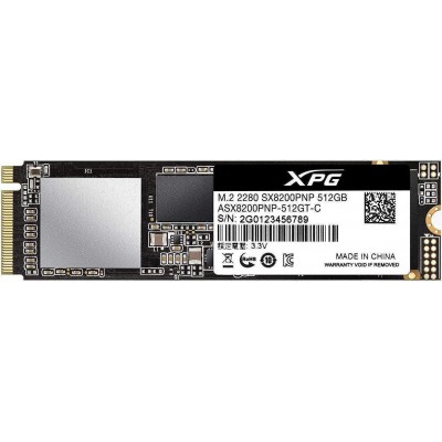 Adata XPG SX8200 Pro SSD 512GB M.2 NVMeΚωδικός: ASX8200PNP-512GT-C 